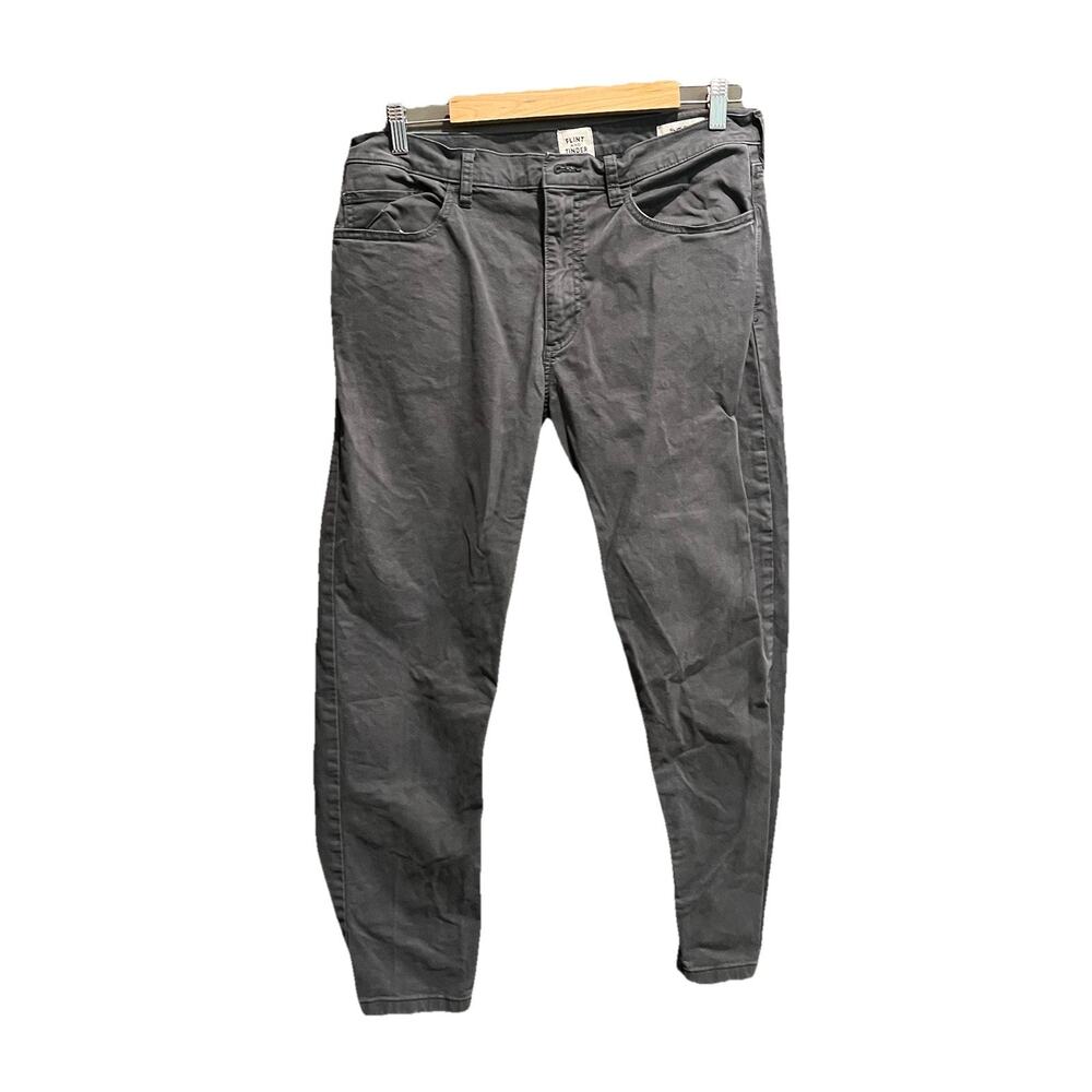 Flint and Tinder Hickberry Gray Slim Fit Men's Pants Size‎ 33 x 30